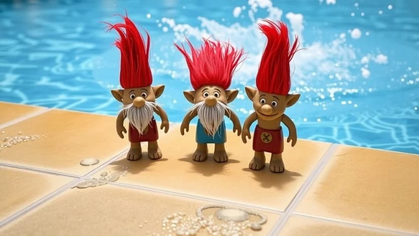 Vad handlar Bockarna Bruse på badhuset om