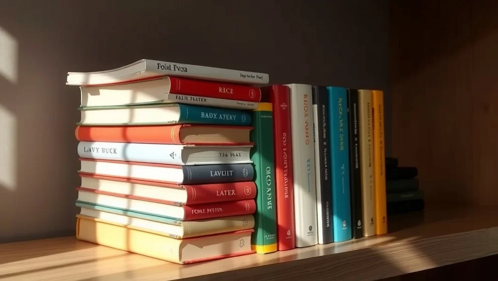 Enni Mustonens böcker i rätt ordning