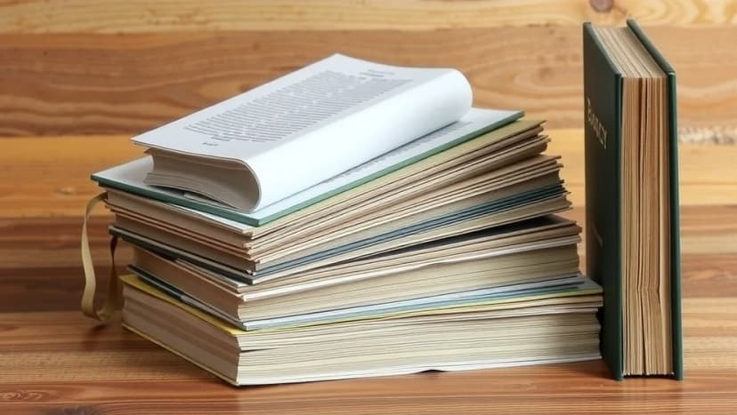 Vad betyder häftad bok egentligen