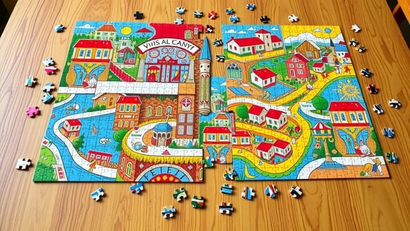 Jan van Haasteren pussel är riktigt kul att lösa