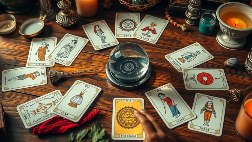 Kortlek att spå i och hur det fungerar