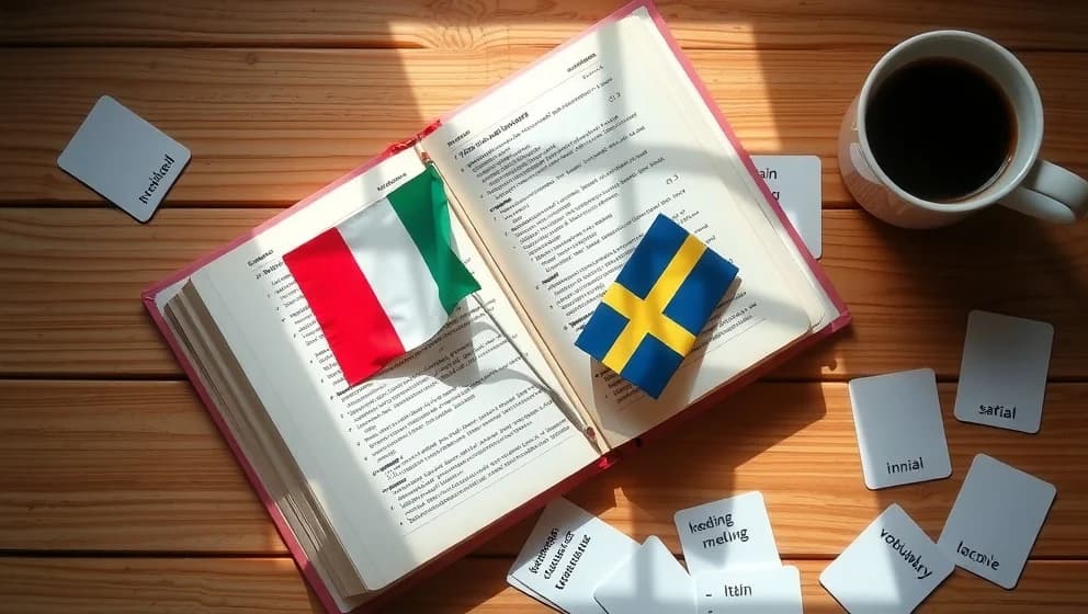 Lexikon italienska svenska