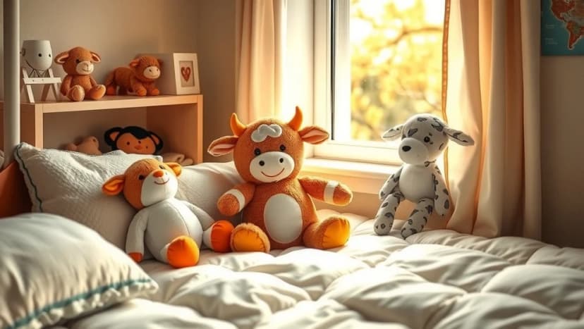 Varför älskar barn Mamma Mu gosedjur