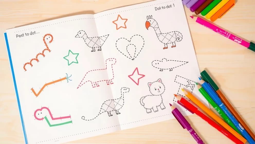 Prick till prick får barn att rita bättre