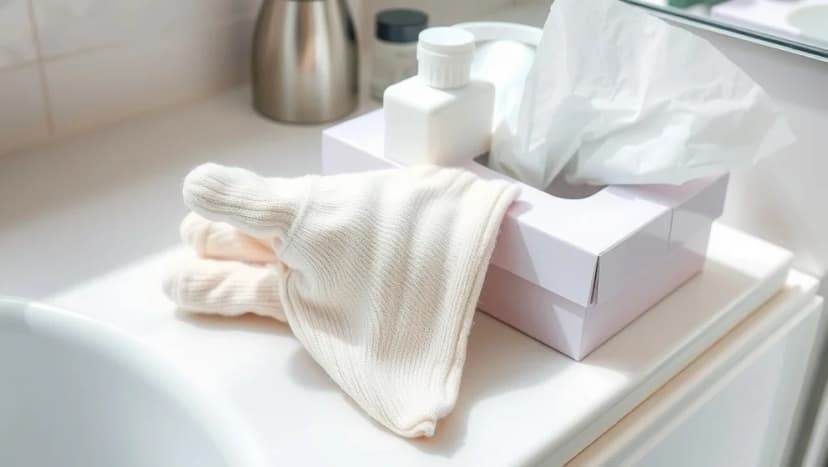 Varför du aldrig bör torka tårar utan handskar